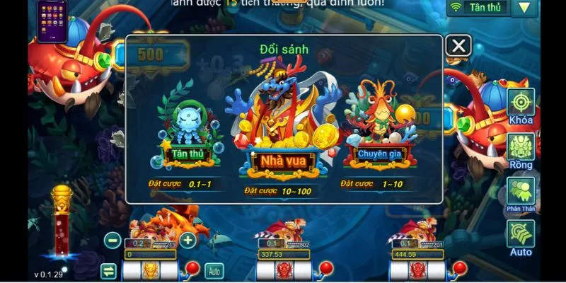 Tổng quan game bắn cá 33win